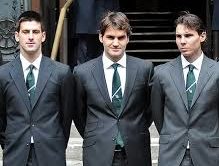 Federer, Nadal, Djokovic