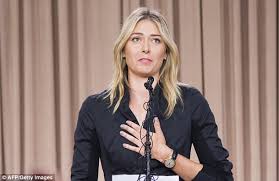 Maria Sharapova took Meldonium knowingly