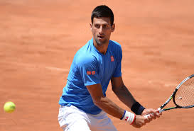 Novak Djokovic on Clay